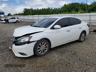 2017 Nissan Sentra SV z VIN 3N1AB7AP2HY349510, wystawiony jako Copart lot #56719465 z przebiegiem 153 313 mil mil oraz Szkoda całkowita • Salvage title. Historia ofert i sprzedaży dostępna na DreamBid. Obrazek 1.