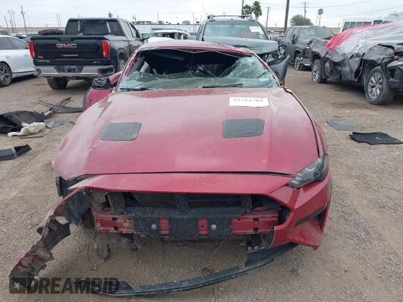 2018 Ford Mustang GT with VIN 1FA6P8CF2J5171122, listed as a IAAI auction lot 41214704 with 95,972 mi miles and . Bid and sale history available at DreamBid. Image 13.
