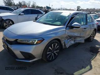 2022 Honda Civic Sedan EX with VIN 2HGFE1F79NH327295, listed as a IAAI auction lot 41718620 with 26,624 mi miles. Bid and sale history available at carsss.com. Image 17.