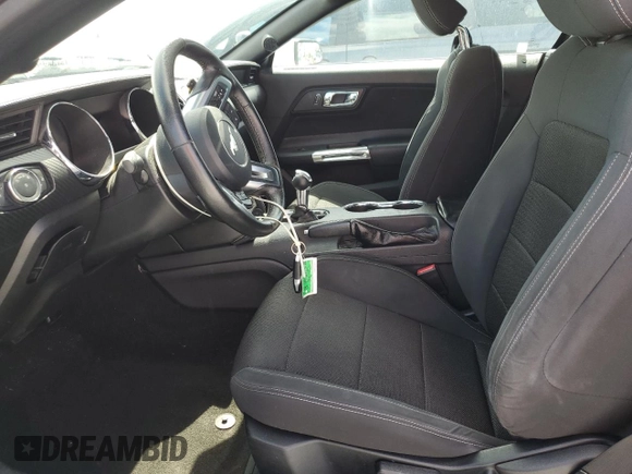 2015 Ford Mustang V6 with VIN 1FATP8EM5F5399184, listed as a Copart auction lot 59179375 with 99,374 mi miles and Salvage title. Bid and sale history available at DreamBid. Image 7.
