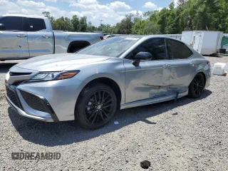 2024 Toyota Camry TRD с VIN 4T1KZ1AK5RU097542, выставлен на аукционе Copart как лот 55558675 с пробегом 10 283 миль миль и На запчасти • Non repairable. История ставок и продаж доступна на DreamBid. Изображение 1.