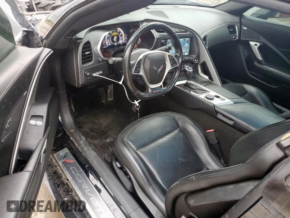 2019 Chevrolet Corvette Z06 2LZ z VIN 1G1YS2D65K5602382, wystawiony jako Copart lot #51333025 z przebiegiem 52 787 mil mil oraz Szkoda całkowita • Salvage title. Historia ofert i sprzedaży dostępna na DreamBid. Obrazek 8.