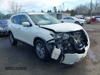 2015 Nissan Rogue SL z VIN 5N1AT2MVXFC846152, wystawiony jako IAAI lot #41720712 z przebiegiem 109 985 mil mil oraz . Historia ofert i sprzedaży dostępna na DreamBid. Obrazek 1.