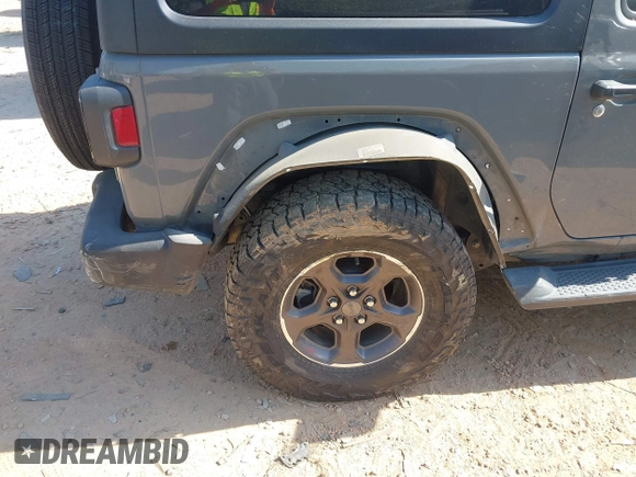2020 Jeep Wrangler Sport S with VIN 1C4GJXAN5LW146068, listed as a IAAI auction lot 42071619 with 51,238 mi miles and . Bid and sale history available at DreamBid. Image 6.