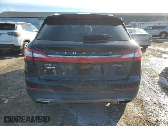 2017 Lincoln MKX Reserve with VIN 2LMPJ8LP3HBL11158, listed as a Copart auction lot 44326125 with 159,702 mi miles and Salvage title. Bid and sale history available at DreamBid. Image 6.