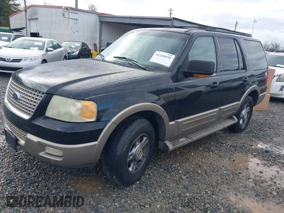 2003 Ford Expedition Eddie Bauer with VIN 1FMRU17W23LB73139, listed as a IAAI auction lot 41268690 with 238,299 mi miles. Bid and sale history available at carsss.com. Image 2.