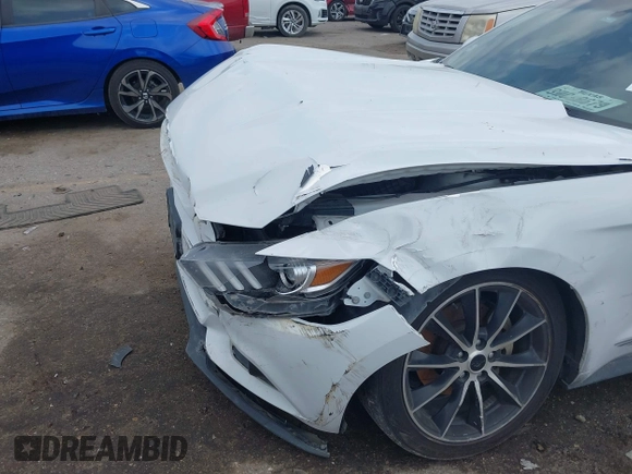 2017 Ford Mustang EcoBoost with VIN 1FA6P8TH0H5239123, listed as a IAAI auction lot 41966070 with 110,144 mi miles. Bid and sale history available at carsss.com. Image 6.