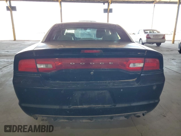 2014 Dodge Charger Police with VIN 2C3CDXAT7EH348811, listed as a Copart auction lot 55414045 with 99,097 mi miles and Clean Title. Bid and sale history available at carsss.com. Image 6.
