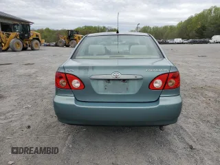2006 Toyota Corolla CE с VIN 2T1BR32E76C685749, выставлен на аукционе Copart как лот 53939235 с пробегом 189 343 миль миль и Списание • Salvage title. История ставок и продаж доступна на DreamBid. Изображение 6.