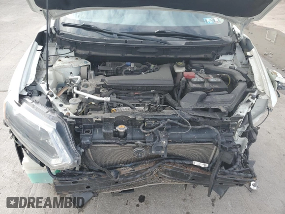 2016 Nissan Rogue S z VIN KNMAT2MV6GP707957, wystawiony jako Copart lot #55949445 z przebiegiem Nie podano mil oraz Szkoda całkowita • Salvage title. Historia ofert i sprzedaży dostępna na DreamBid. Obrazek 12.
