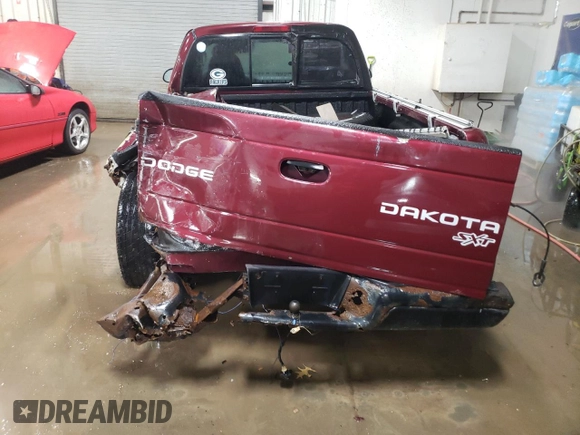 2003 Dodge Dakota with VIN 1D7FL16X23S110090, listed as a Copart auction lot 42705065 with 0 mi miles and Non Repairable. Bid and sale history available at carsss.com. Image 6.