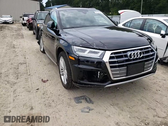 2020 Audi Q5 Premium Plus with VIN WA1BNAFY2L2104053, listed as a Copart auction lot 53762532 with 20,405 mi miles. Bid and sale history available at carsss.com. Image 11.