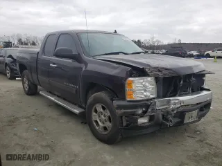 2008 Chevrolet Silverado 1500 LT w/2LT with VIN 2GCEC19J181266349, listed as a Copart auction lot 43230045 with 204,540 mi miles and Salvage Title. Bid and sale history available at carsss.com. Image 4.