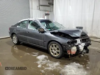 2008 Volvo S60 2.5T with VIN YV1RH592382701627, listed as a Copart auction lot 43521655 with 0 mi miles and Salvage Title. Bid and sale history available at carsss.com. Image 4.