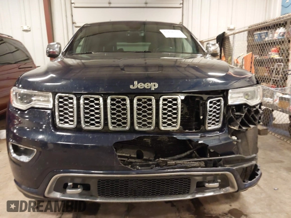 2017 Jeep Grand Cherokee Overland with VIN 1C4RJFCG3HC693897, listed as a IAAI auction lot 41636323 with 105,575 mi miles. Bid and sale history available at carsss.com. Image 13.
