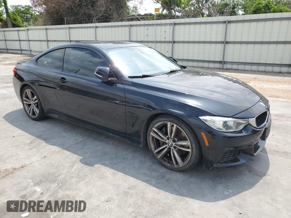2015 BMW 4 Series 435i with VIN WBA3R1C55FK194292, listed as a Copart auction lot 55759815 with 88,227 mi miles and Clean title. Bid and sale history available at DreamBid. Image 4.
