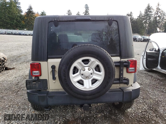 2017 Jeep Wrangler Willys Wheeler with VIN 1C4AJWAG8HL604146, listed as a Copart auction lot 79485174 with 24,888 mi miles and Salvage Title. Bid and sale history available at DreamBid. Image 6.