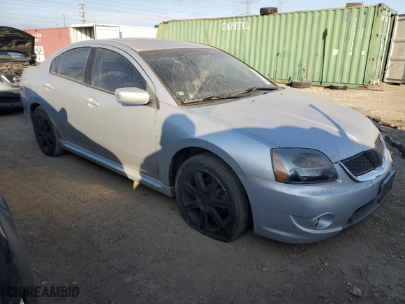 2007 Mitsubishi Galant Ralliart with VIN 4A3AB76T67E053868, listed as a Copart auction lot 82793264 with 159,001 mi miles and Salvage Title. Bid and sale history available at carsss.com. Image 4.