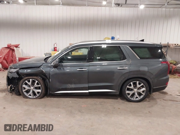 2022 Hyundai Palisade SEL with VIN KM8R4DHE7NU415749, listed as a IAAI auction lot 41207565 with 17,966 mi miles. Bid and sale history available at carsss.com. Image 14.
