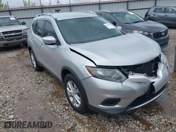 2015 Nissan Rogue SV z VIN KNMAT2MV9FP540198, wystawiony jako IAAI lot #42169106 z przebiegiem 153 444 mil mil oraz . Historia ofert i sprzedaży dostępna na DreamBid. Obrazek 1.