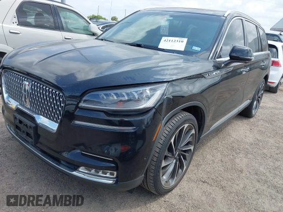 2020 Lincoln Aviator Reserve z VIN 5LM5J7XC9LGL24872, wystawiony jako IAAI lot #42112310 z przebiegiem 20 661 mil mil oraz . Historia ofert i sprzedaży dostępna na DreamBid. Obrazek 2.