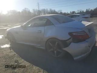 2015 Mercedes-Benz SLK-Class SLK 250 with VIN WDDPK4HA2FF103249, listed as a Copart auction lot 85405234 with Not Provided miles and Salvage Title. Bid and sale history available at carsss.com. Image 2.