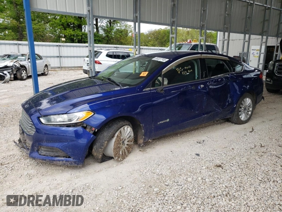 2013 Ford Fusion SE Hybrid with VIN 3FA6P0LU6DR222283, listed as a Copart auction lot 55337745 with 137,923 mi miles and Salvage title. Bid and sale history available at DreamBid. Image 1.