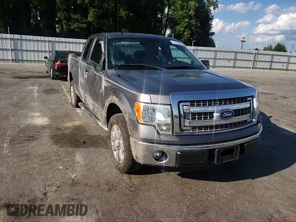 2013 Ford F-150 XL with VIN 1FTEX1CM5DFC69460, listed as a Copart auction lot 57601805 with 81,338 mi miles and Salvage title. Bid and sale history available at DreamBid. Image 13.