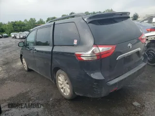 2015 Toyota Sienna Limited with VIN 5TDDK3DC5FS107620, listed as a Copart auction lot 62681205 with 208,070 mi miles and Salvage title. Bid and sale history available at DreamBid. Image 2.