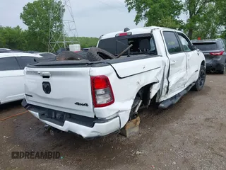 2020 Ram 1500 Big Horn with VIN 1C6SRFFT8LN301178, listed as a IAAI auction lot 42265449 with 74,968 mi miles and . Bid and sale history available at DreamBid. Image 4.