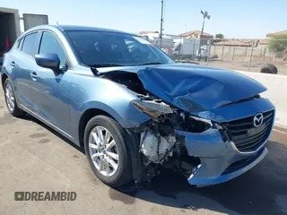 2016 Mazda 3 i Sport with VIN JM1BM1K71G1311728, listed as a IAAI auction lot 41595760 with 125,775 mi miles and . Bid and sale history available at DreamBid. Image 6.