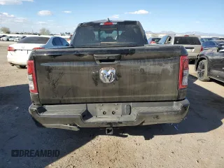 2024 Ram 1500 Tradesman with VIN 1C6SRECG8RN205674, listed as a Copart auction lot 88942195 with 21,121 mi miles and Salvage title. Bid and sale history available at DreamBid. Image 6.