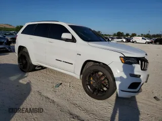 2018 Jeep Grand Cherokee Overland z VIN 1C4RJFCT1JC502125, wystawiony jako Copart lot #61613274 z przebiegiem 59 692 mil mil oraz Nie do naprawy • Non repairable. Historia ofert i sprzedaży dostępna na DreamBid. Obrazek 4.