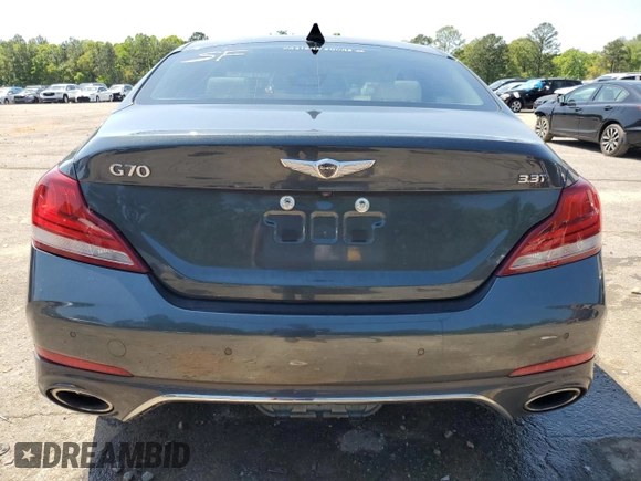 2019 Genesis G70 Advanced z VIN KMTG34LE1KU012157, wystawiony jako Copart lot #52313255 z przebiegiem 63 799 mil mil oraz Szkoda całkowita • Salvage title. Historia ofert i sprzedaży dostępna na DreamBid. Obrazek 6.