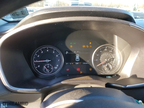 2021 Hyundai Santa Fe SEL with VIN 5NMS2DAJ9MH313619, listed as a Copart auction lot 87910095 with 108,680 mi miles and Salvage Title. Bid and sale history available at carsss.com. Image 9.