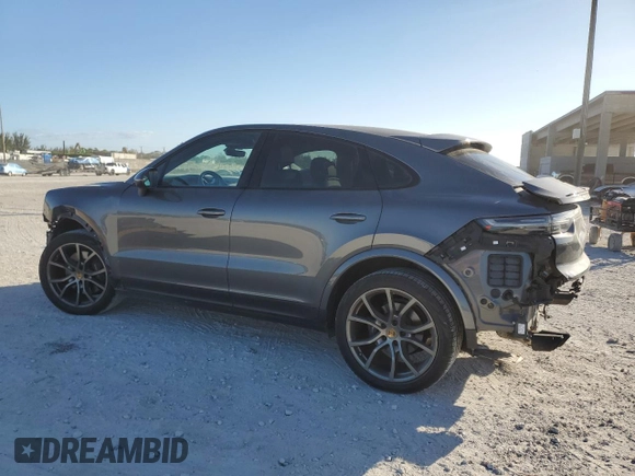 2021 Porsche Cayenne with VIN WP1BA2AY9MDA42251, listed as a Copart auction lot 82219674 with 15,657 mi miles and Non repairable. Bid and sale history available at DreamBid. Image 2.