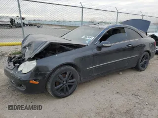 2008 Mercedes-Benz CLK-Class 3.5L with VIN WDBTJ56H98F247559, listed as a Copart auction lot 38539484 with 159,702 mi miles and Salvage Title. Bid and sale history available at carsss.com. Image 1.
