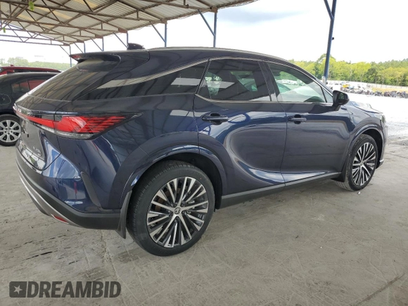 2024 Lexus RX with VIN 2T2BBMCA9RC035438, listed as a Copart auction lot 61717824 with 3 mi miles and Salvage Title. Bid and sale history available at carsss.com. Image 3.
