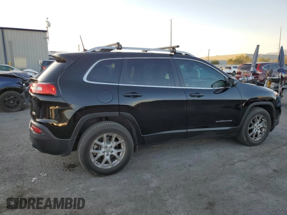 2018 Jeep Cherokee Latitude Plus with VIN 1C4PJLLX3JD580442, listed as a Copart auction lot 77999834 with 77,190 mi miles and Salvage Title. Bid and sale history available at carsss.com. Image 3.