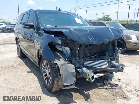 2018 Ford Expedition Limited z VIN 1FMJU1KT3JEA11421, wystawiony jako IAAI lot #42341708 z przebiegiem 116 362 mil mil oraz . Historia ofert i sprzedaży dostępna na DreamBid. Obrazek 1.