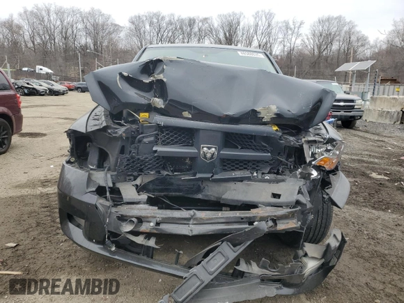 2012 Ram 1500 Express with VIN 3C6JD7AT2CG280229, listed as a Copart auction lot 48588635 with 91,019 mi miles and Salvage Title. Bid and sale history available at carsss.com. Image 5.