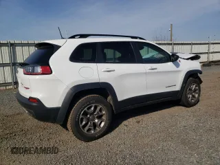 2022 Jeep Cherokee Trailhawk с VIN 1C4PJMBX3ND549057, выставлен на аукционе Copart как лот 48959915 с пробегом 21 381 миль миль и Списание • Salvage title. История ставок и продаж доступна на DreamBid. Изображение 3.