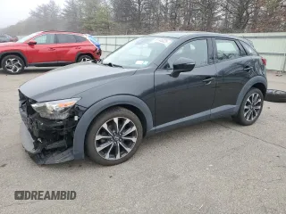 2019 Mazda CX-3 Touring with VIN JM1DKFC71K0424748, listed as a Copart auction lot 51145325 with 89,500 mi miles and Salvage Title. Bid and sale history available at carsss.com. Image 1.