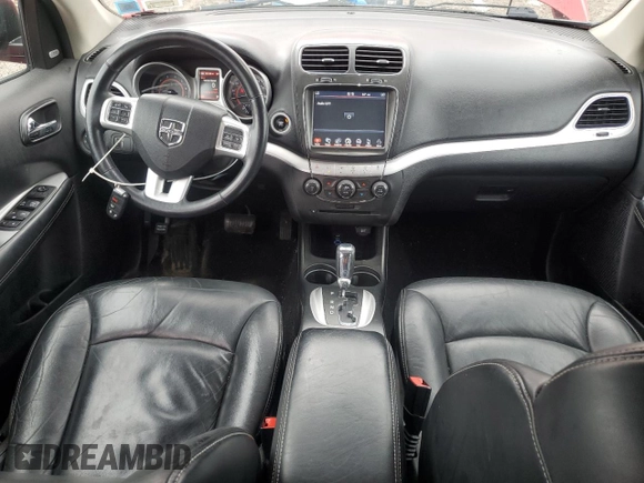 2018 Dodge Journey R/T with VIN 3C4PDDFG9JT477013, listed as a Copart auction lot 59597695 with 151,102 mi miles and Salvage title. Bid and sale history available at DreamBid. Image 8.