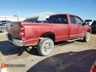 2007 Dodge Ram 2500 SLT with VIN 3D7KS28A27G818031, listed as a Copart auction lot 79950894 with 312,100 mi miles and Salvage Title. Bid and sale history available at carsss.com. Image 3.
