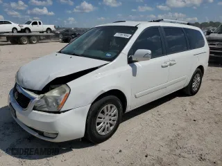 2014 Kia Sedona LX with VIN KNDMG4C7XE6568984, listed as a Copart auction lot 72387984 with 212,145 mi miles and Salvage Title. Bid and sale history available at carsss.com. Image 1.