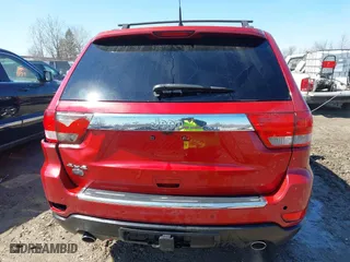 2011 Jeep Grand Cherokee Overland with VIN 1J4RR6GT7BC551649, listed as a IAAI auction lot 41897267 with 82,034 mi miles. Bid and sale history available at carsss.com. Image 16.