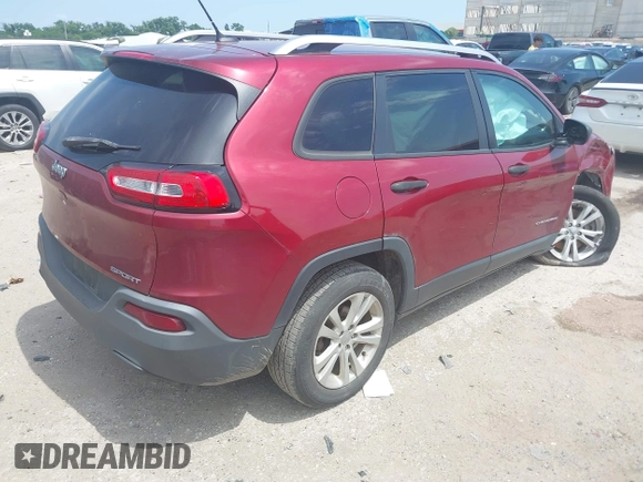2015 Jeep Cherokee Sport с VIN 1C4PJLAB7FW707115, выставлен на аукционе IAAI как лот 42505969 с пробегом 201 185 миль миль и . История ставок и продаж доступна на DreamBid. Изображение 4.