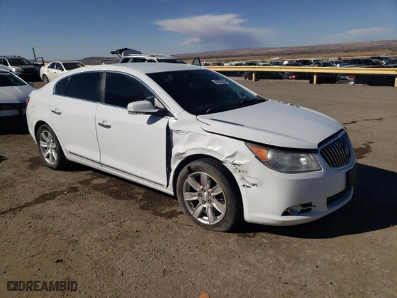 2013 Buick LaCrosse Leather with VIN 1G4GC5E39DF160964, listed as a Copart auction lot 46372305 with 143,147 mi miles and Salvage Title. Bid and sale history available at carsss.com. Image 4.
