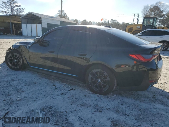 2022 BMW i4 eDrive40 with VIN WBY73AW03NFM93176, listed as a Copart auction lot 47775245 with 30,585 mi miles and Salvage Title. Bid and sale history available at carsss.com. Image 2.